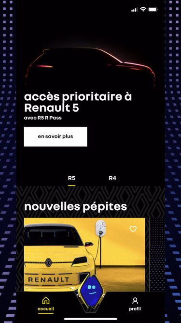 téléchargez l'application reno - Renault