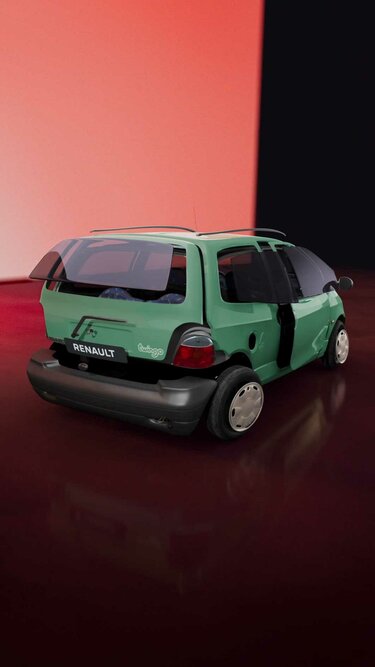 evolução de um ícone - Twingo Prototype