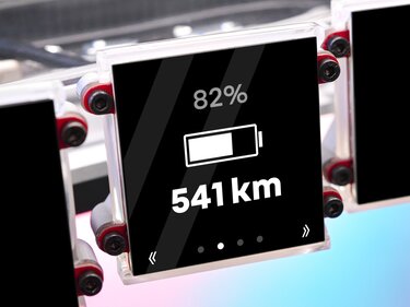 Batterieanzeige – Renault Scenic Vision H2-Tech