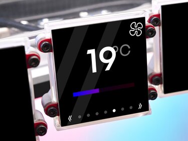 teplota v kabině – Renault Scenic Vision