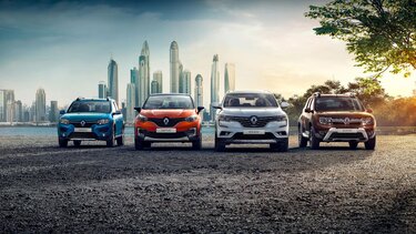 Voertuigaanbod van Renault