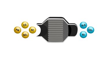 Bencinski motorji s filtrom trdnih delcev