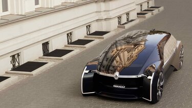 Renault Concept Car EZ Ultimo fährt auf der Straße