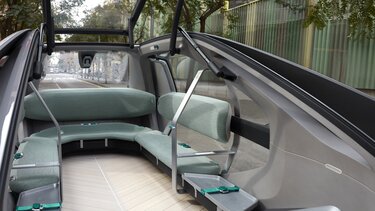 Renault EZ-GO Auto Concepto diseño interior