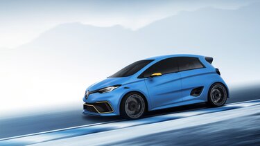 Renault ZOE e-Sport Concept yandan görünüm