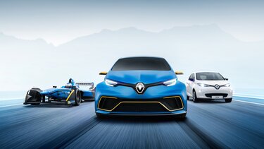 Renault ZOE e-Sport Concept - elölnézetből