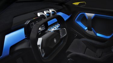 Renault ZOE e-Sport Auto Concept diseño tablero