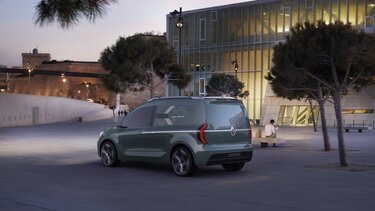 Renault Kangoo E-Tech Concept Car Heckansicht
