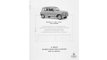 Renault 4 - باي باي - إصدار