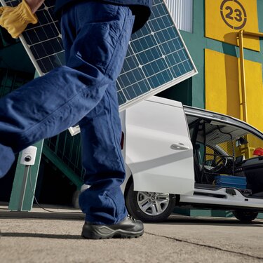 E-Tech 100% electric – Laden zu Hause – Laden bei der Arbeit – Renault