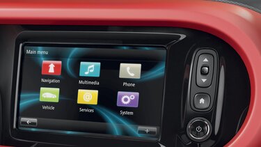 Touchscreen - Renault Connect