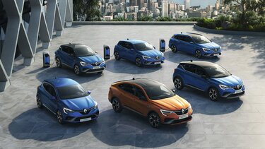 Modelový rad elektrických vozidiel Renault 