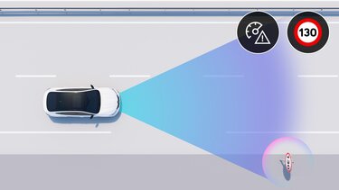 reconocimiento de señales de tráfico con alerta de exceso de velocidad - seguridad - Renault Arkana E-Tech full hybrid