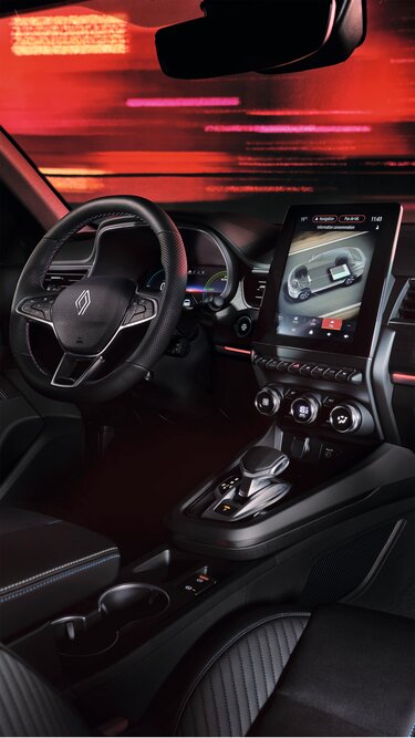 Renault Arkana E-Tech full hybrid - wrażenia z pobytu w kabinie 