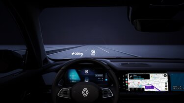 Renault Koleos - head-up display