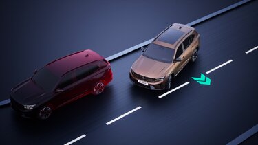 Renault Koleos full hybrid E-Tech - maniobra evasiva