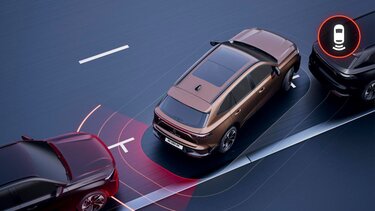 Renault Koleos - sensores de ultrasonido de proximidad traseros