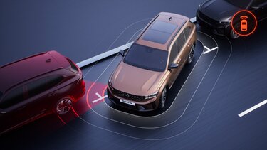 Renault Koleos - sensores de ultrasonido de proximidad delanteros