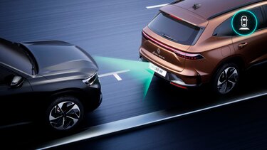Renault Koleos - cámara de reversa