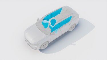 Renault Koleos: seis bolsas de aire avanzadas