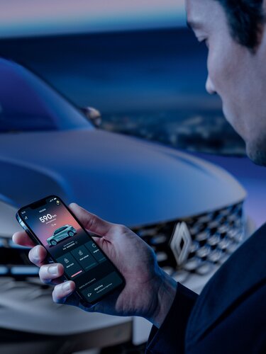 Renault Koleos full hybrid E-Tech - digital key