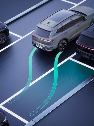 Renault Koleos full hybrid E-Tech - full automatic parking