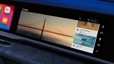 Renault Koleos full hybrid E-Tech: pantalla para pasajeros