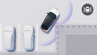 boční parkovací asistent – bezpečnost – Renault Austral E-Tech full hybrid