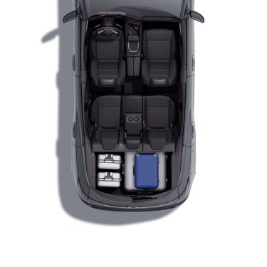 panchetta posteriore scorrevole 2/3 - 1/3 - space control - Renault