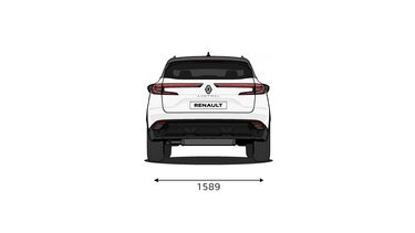 der neue Renault Austral – Abmessungen