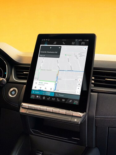 Google maps - Captur E-Tech full hybrid - Renault