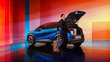 objem zavazadlového prostoru –Renault Captur E-Tech full hybrid
