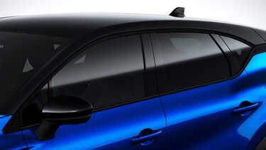 Renault Captur azul rayo techo negro brillante