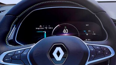 Das Cockpit des Renault Captur Plug-in Hybrid