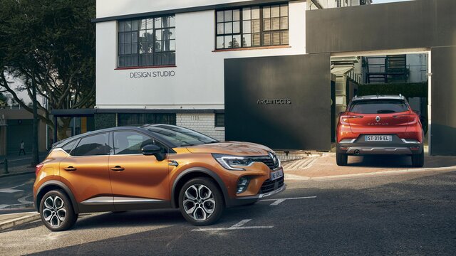 Nowe Renault CAPTUR na zewnątrz