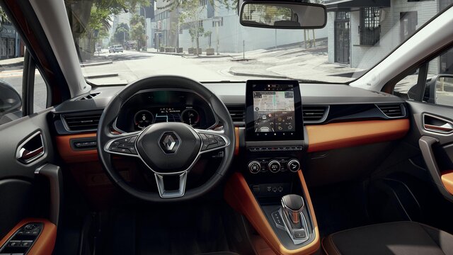 Nowe Renault CAPTUR nowoczesne wnętrze
