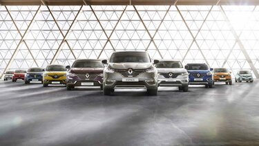 Modelový rad osobných vozidiel Renault