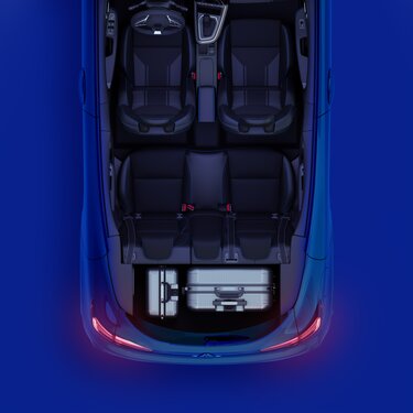Renault Clio E-Tech full hybrid ‒ zadné sedadlá