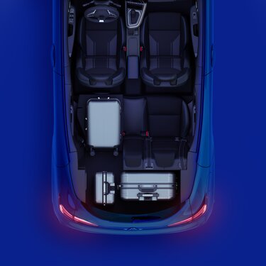 Renault Clio E-Tech full hybrid - capacidade de carga