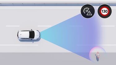 reconocimiento de señales de tráfico con alerta - adas - Renault Clio E-Tech full hybrid