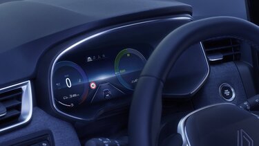 Renault Clio E-Tech full hybrid - multimedia - personalised space