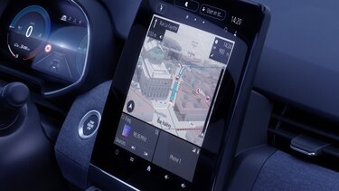 Renault Clio E-Tech full hybrid - multimedia - informați în timp real
