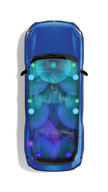Harman Kardon-geluidssysteem - Renault Rafale E-Tech full hybrid