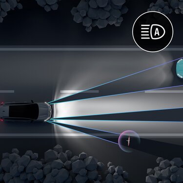 LED matrix vision - Renault Espace E-Tech full hybrid