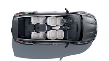Renault ESPACE interior - modularidade One Touch 