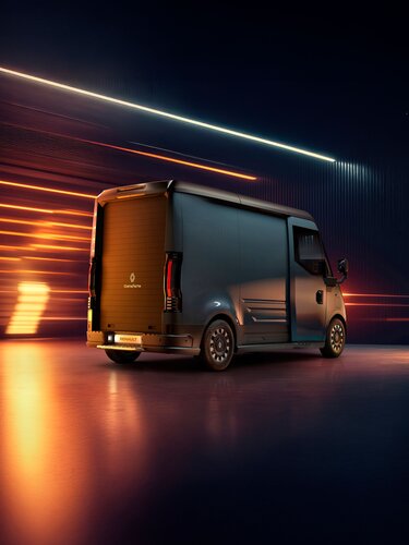 Renault Estafette E-Tech electric - curtain