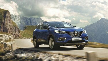 Renault kadjar roadtrip in de bergen occasion