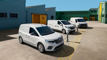 Aufladen am Arbeitsplatz – Renault Kangoo Rapid