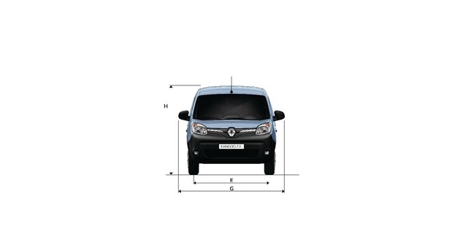 Wymiary i silniki KANGOO Z.E. Renault