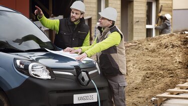 Renault KANGOO Z.E. Dimensions and engines